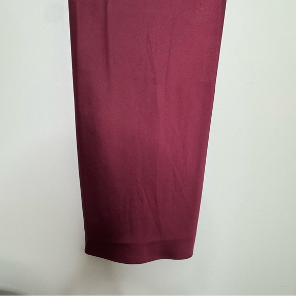 NWT BHLDN SATIN CHARMEUSE backless MIDI DRESS Dark Berry ⭐️ - Picture 10 of 10